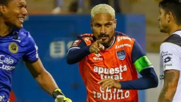 Paolo Guerrero como jugador de la UCV / Foto: UCV