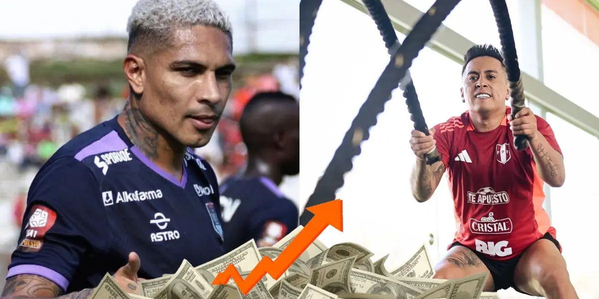 Paolo Guerrero como jugador de la UCV y Christian Cueva regresando a la Videna. (Foto: La Bicolor)