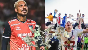 Paolo Guerrero en la UCV y Universitario de Deportes / Foto: Universitario