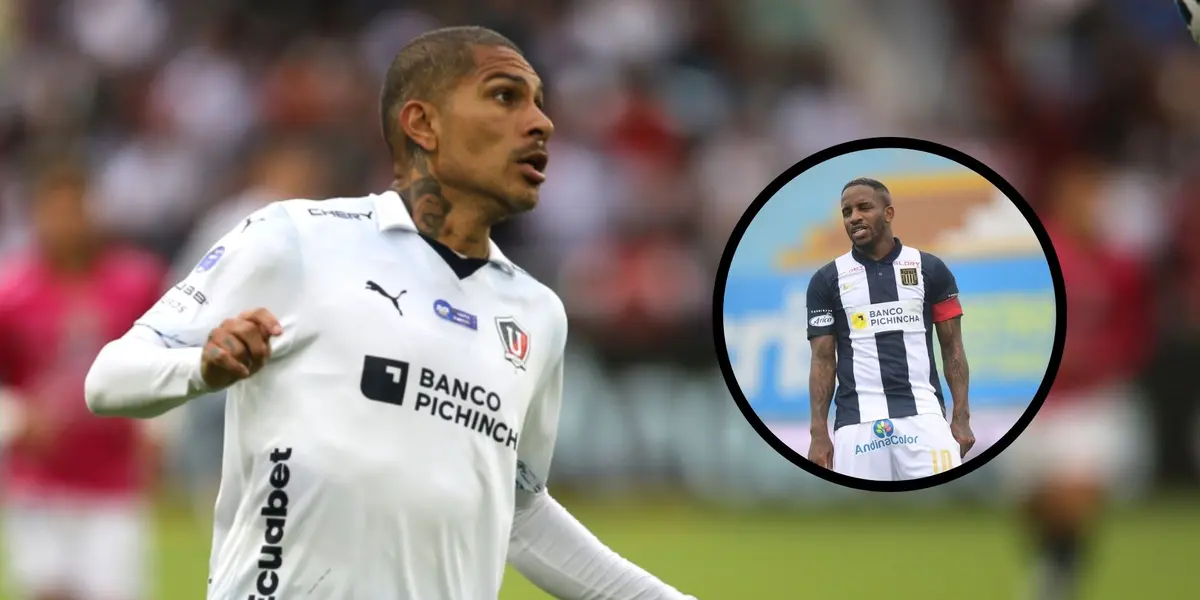 Paolo Guerrero en LDU de Quito y Farfán en Alianza Lima. / Foto: LDU de Quito.