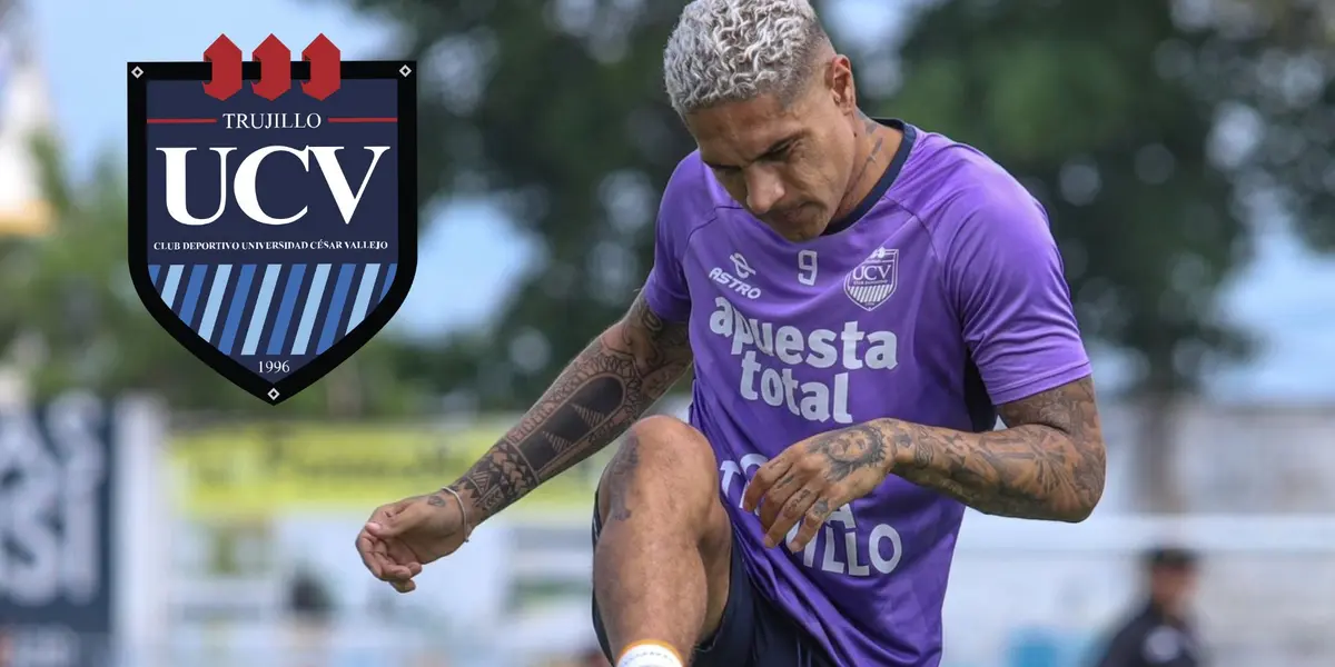Paolo Guerrero entrenando con la Universidad César Vallejo de Trujillo. (Foto: UCV)