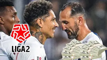 Paolo Guerrero - Hernán Barcos (Foto: Captura X)