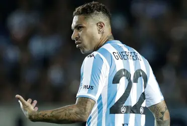 Paolo Guerrero no piensa en el retiro y busca demostrar su clase como goleador en Racing.