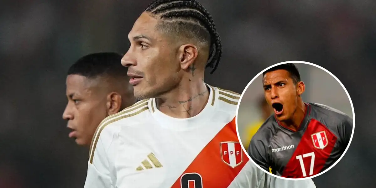 Paolo Guerrero y Álex Valera (Foto: FPF)