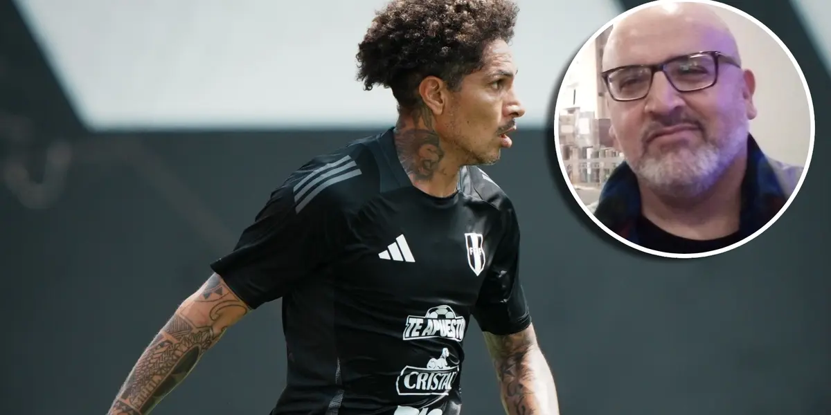 Paolo Guerrero y Beto Ortiz (Foto: Selección Peruana).