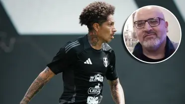 Paolo Guerrero y Beto Ortiz (Foto: Selección Peruana).