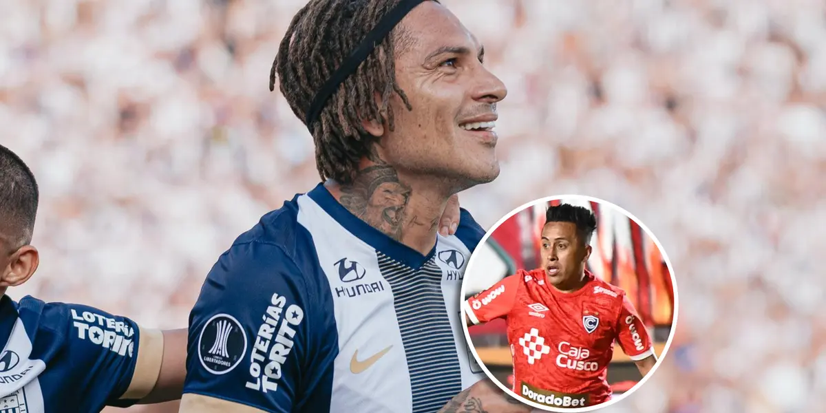 Paolo Guerrero y Christian Cueva (Foto: Alianza Lima y Cienciano).