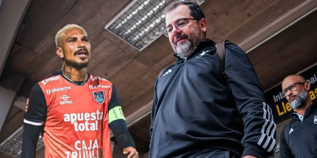 Paolo Guerrero y Enderson Moreira jugando para la Liga 1. (Foto: Sporting Cristal)