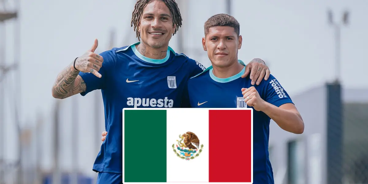 Paolo Guerrero y Jesús Castillo (Foto: Alianza Lima).
