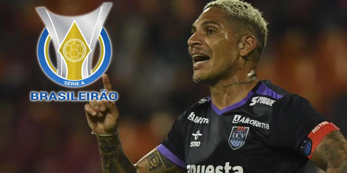 PaoloGuerrero-UniversidadCésarVallejo-Brasileirao. (Foto: AFP)