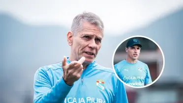 Paulo Autuori - Guillermo Farré (Foto: X de Sporting Cristal)