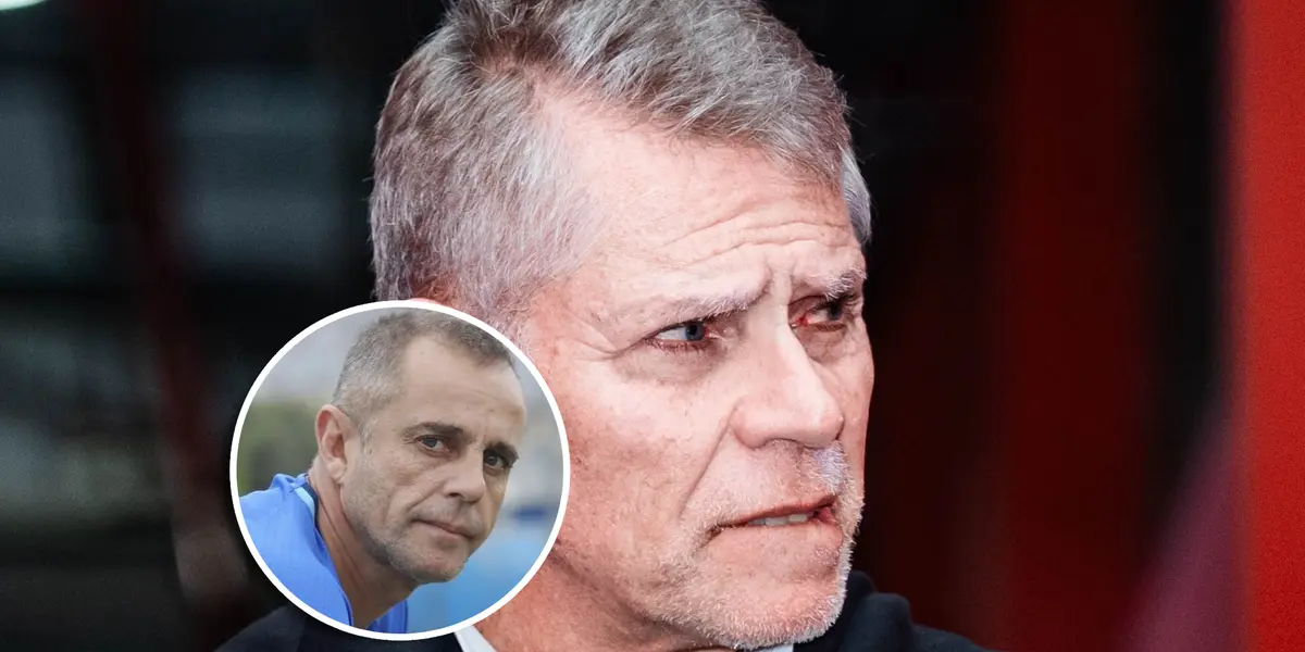 Paulo Autuori y Julinho (Foto: Sporting Cristal y Depor).