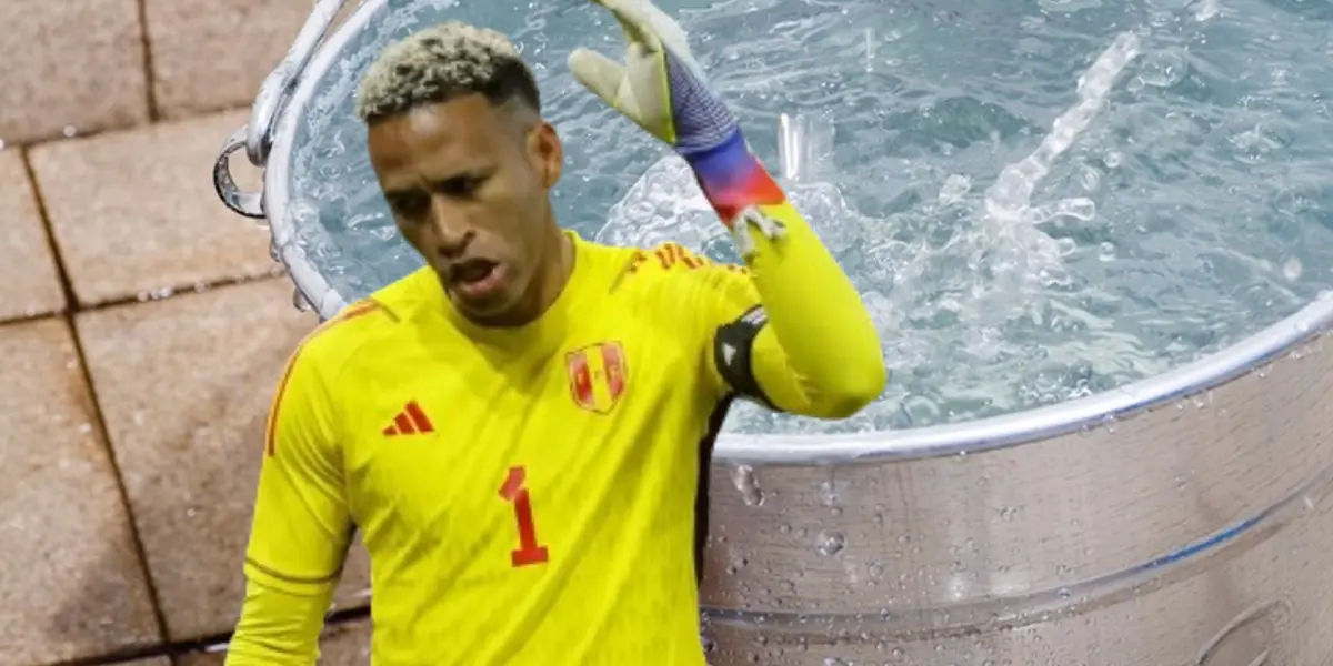 Pedro Gallese como jugador de la Selección Peruana.