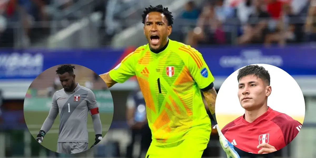 Pedro Gallese, Diego Romero, Carlos Cáceda (Foto: La Bicolor)