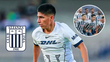 Piero Quispe - Alianza Lima (Foto: Pumas de la UNAM)