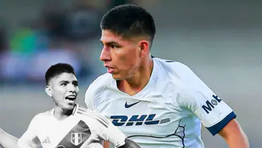 Piero Quispe en la Selección Peruana y Pumas UNAM (Foto: Pumas UNAM)