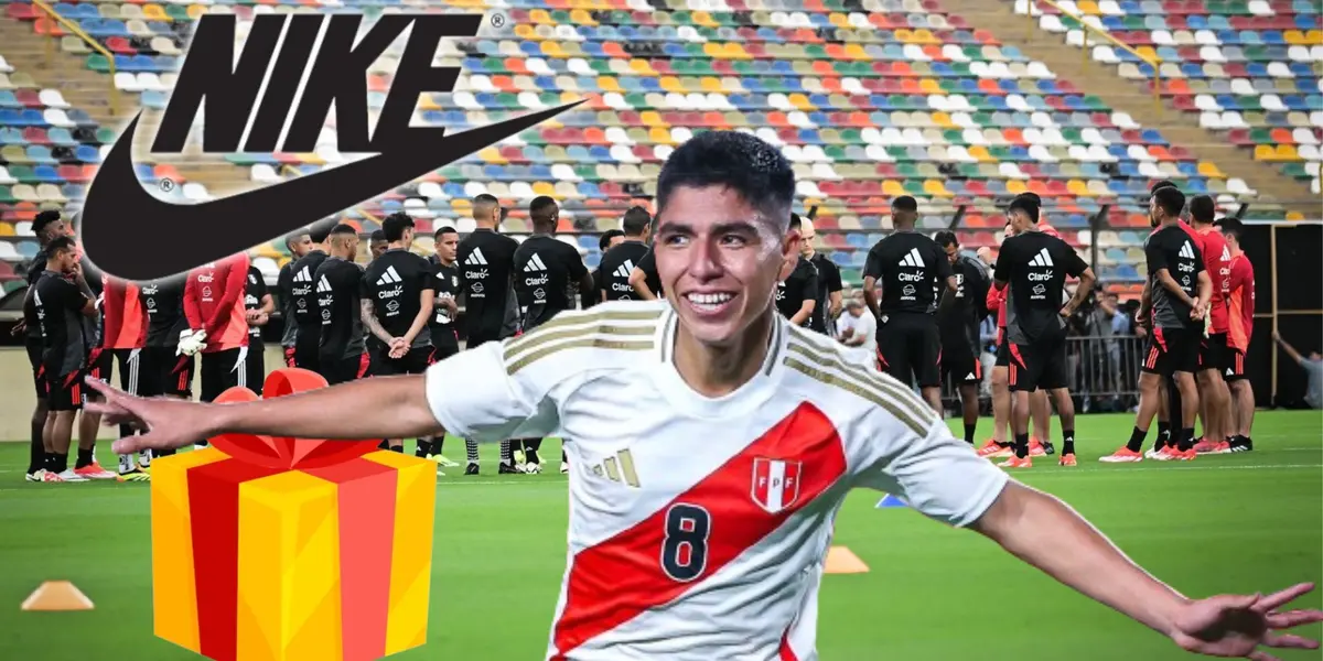 Piero Quispe jugando en la Selección Peruana (Foto: La Bicolor)