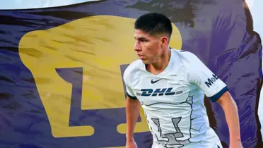 Piero Quispe jugando en Pumas UNAM de la Liga MX / Foto: Pumas UNAM