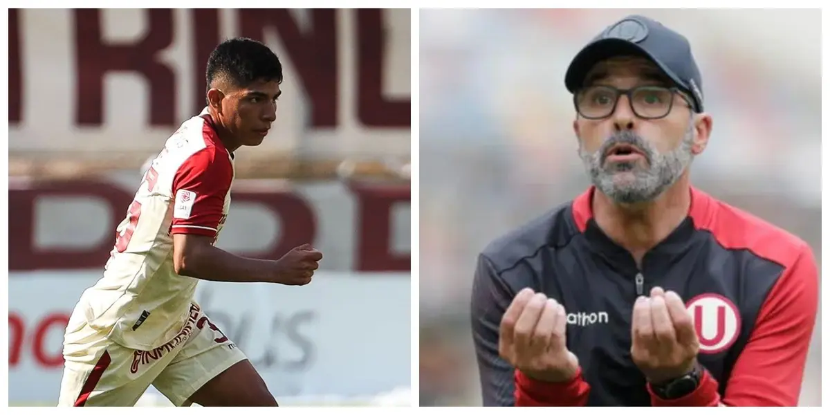 Piero Quispe no se guardó nada y respondió a la decisión de Compagnucci cuando no lo puso en el once.