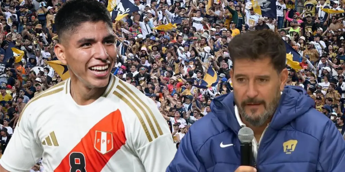 Piero Quispe se estrenó como goleador en la Selección Peruana (Foto: Pumas UNAM)