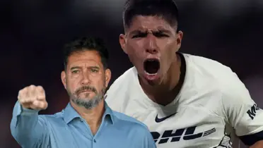 Piero Quispe y Gustavo Lema en Pumas UNAM. (Foto: IMAGO7)