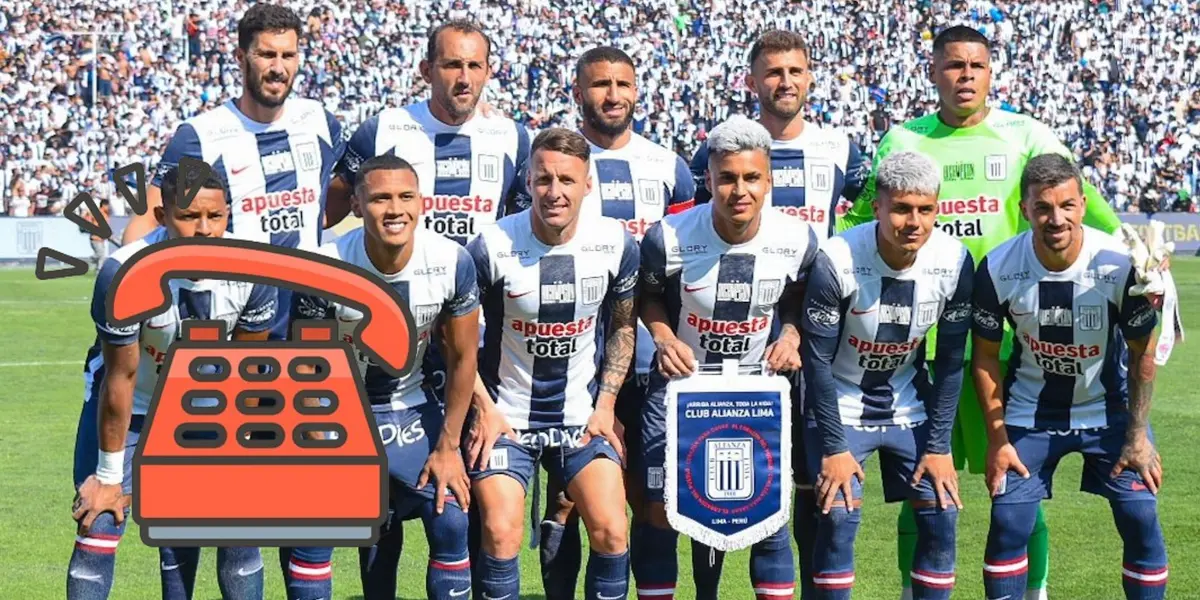 Plantel de Alianza Lima en el 2023.