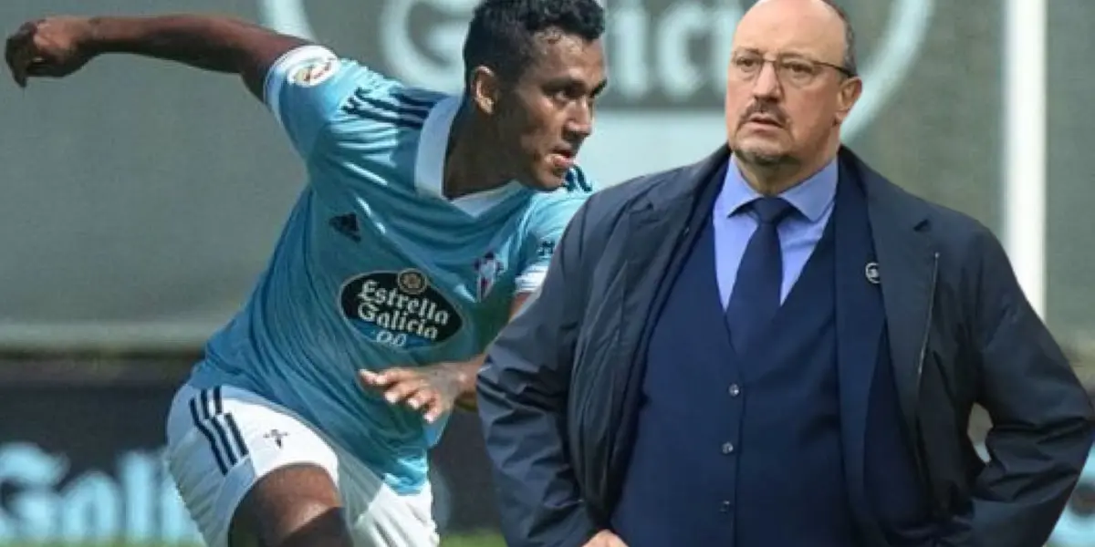 Rafa Márquez y Renato Tapia en el Celta de Vigo.