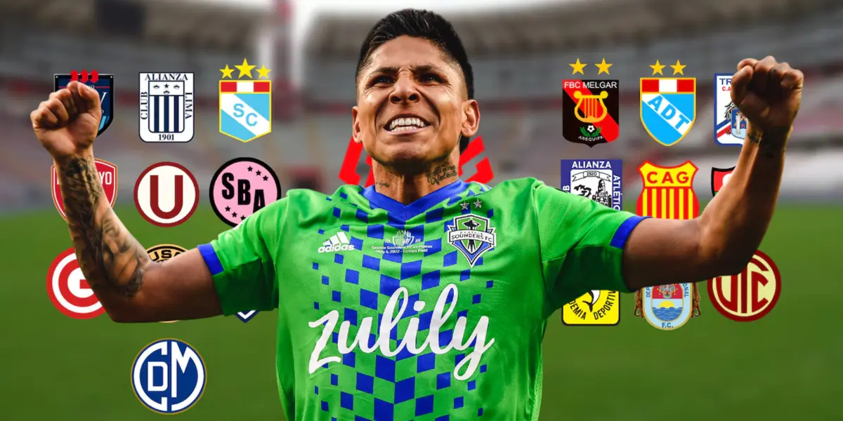 Raúl Ruidíaz (Foto: Composición El Futbolero)