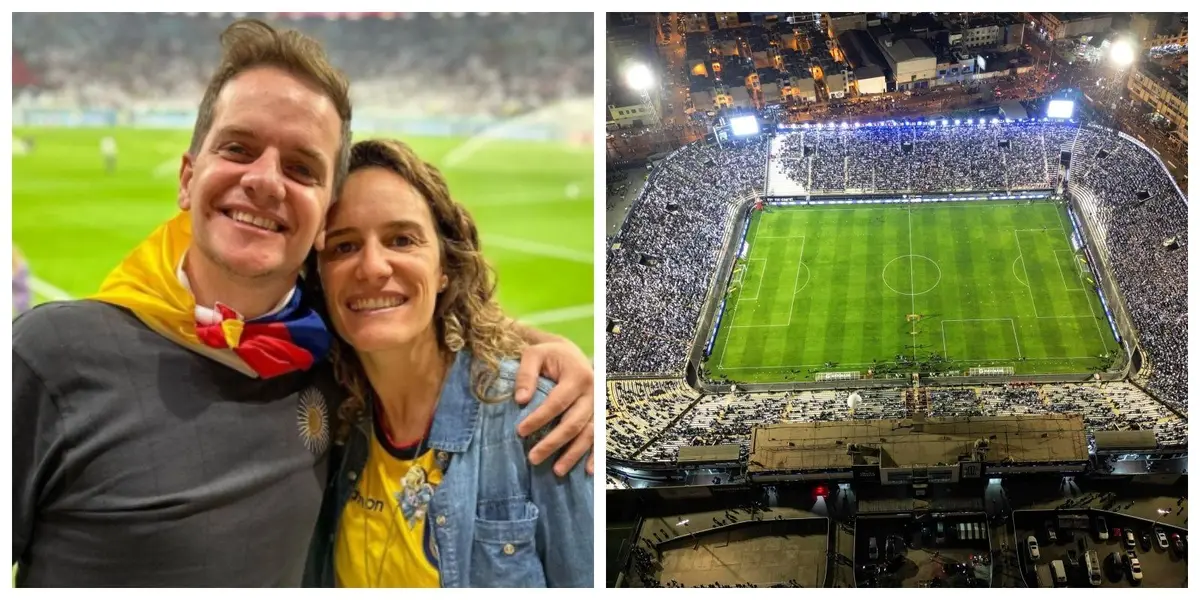 Reconocido youtuber argentino estuvo en las instalaciones del estadio Alejandro Villanueva.