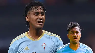 Renato Tapia como jugador del Celta de Vigo.