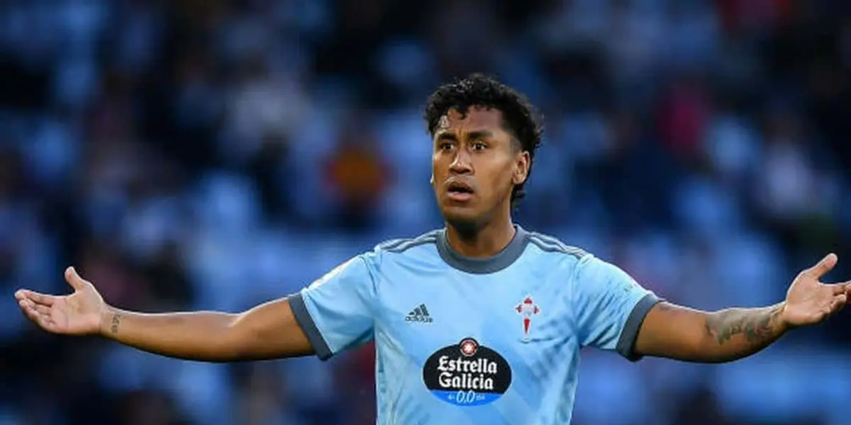Renato Tapia como jugador del Celta de Vigo. (Foto: Difusión)