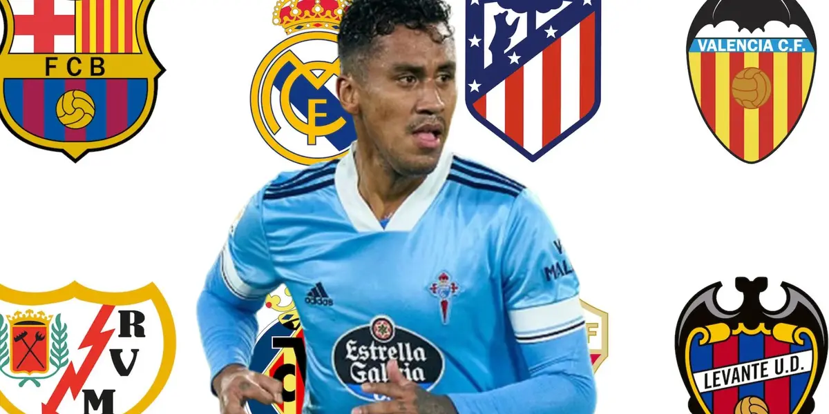 Renato Tapia como jugador del Celta de Vigo. (Foto: Difusión)