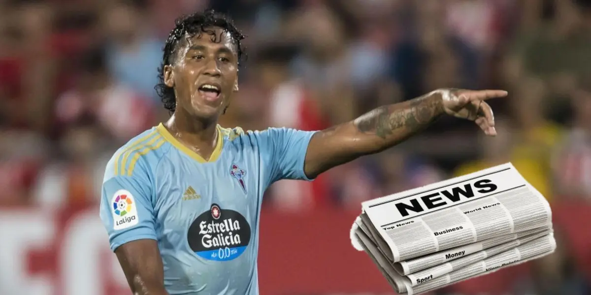 Renato Tapia en el Celta de Vigo.