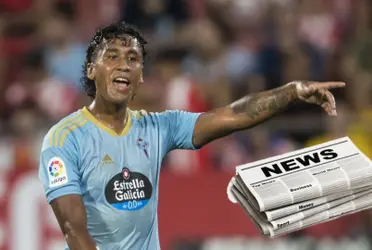 Renato Tapia en el Celta de Vigo.