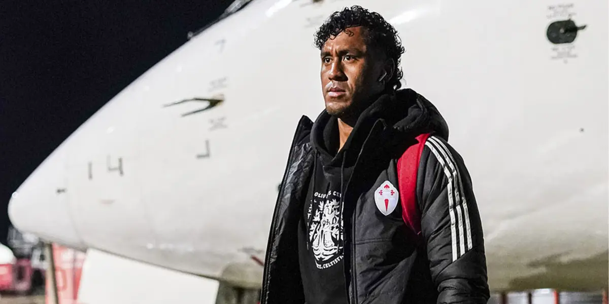 Renato Tapia en el Celta de Vigo.