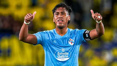 Renato Tapia en el Celta de Vigo.