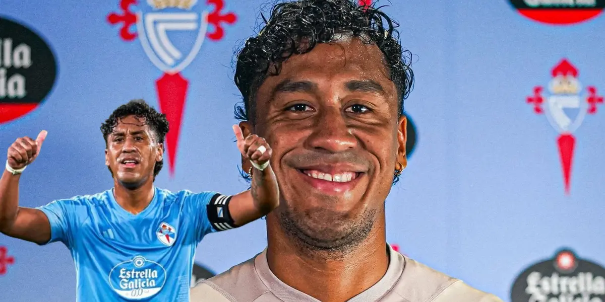 Renato Tapia y Celta de Vigo.