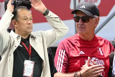 Reynoso y Fossati en la Selección Peruana.