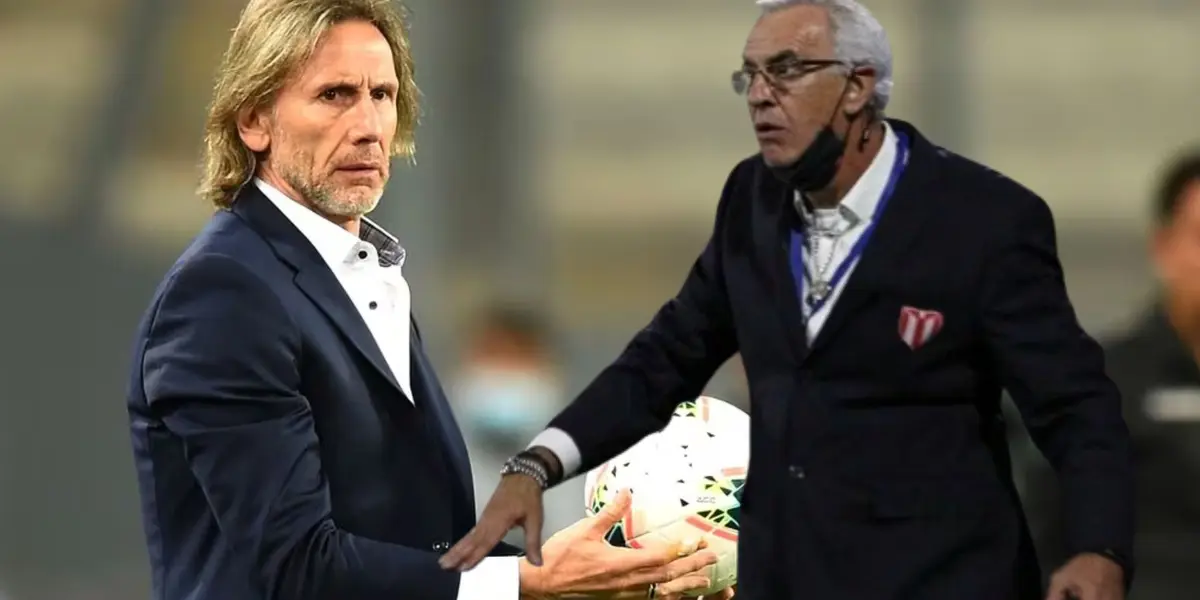 Ricardo Gareca y Jorge Fossati como DT's.