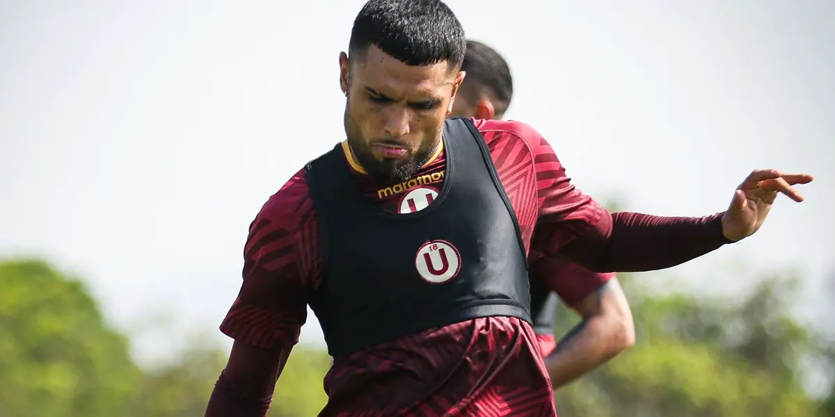 Rodrigo Ureña como jugador de Universitario de Deportes. (Foto: Universitario)