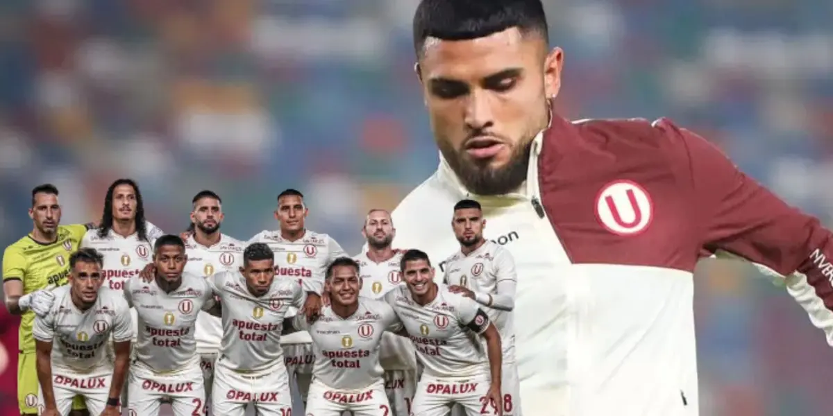 Rodrigo Ureña en Universitario de Deportes / Foto: Universitario