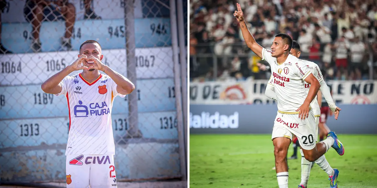 Rodrigo Vilca y Álex Valera (Foto: Atlético Grau y Universitario Facebook).
