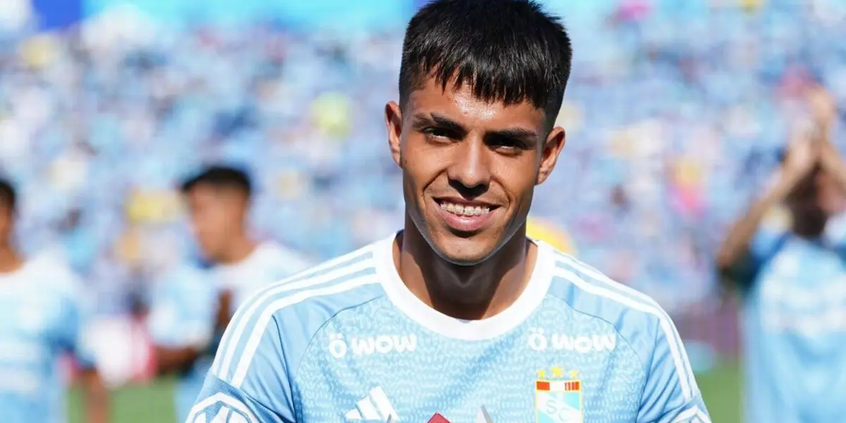 Santiago González (Foto: X de Sporting Cristal)