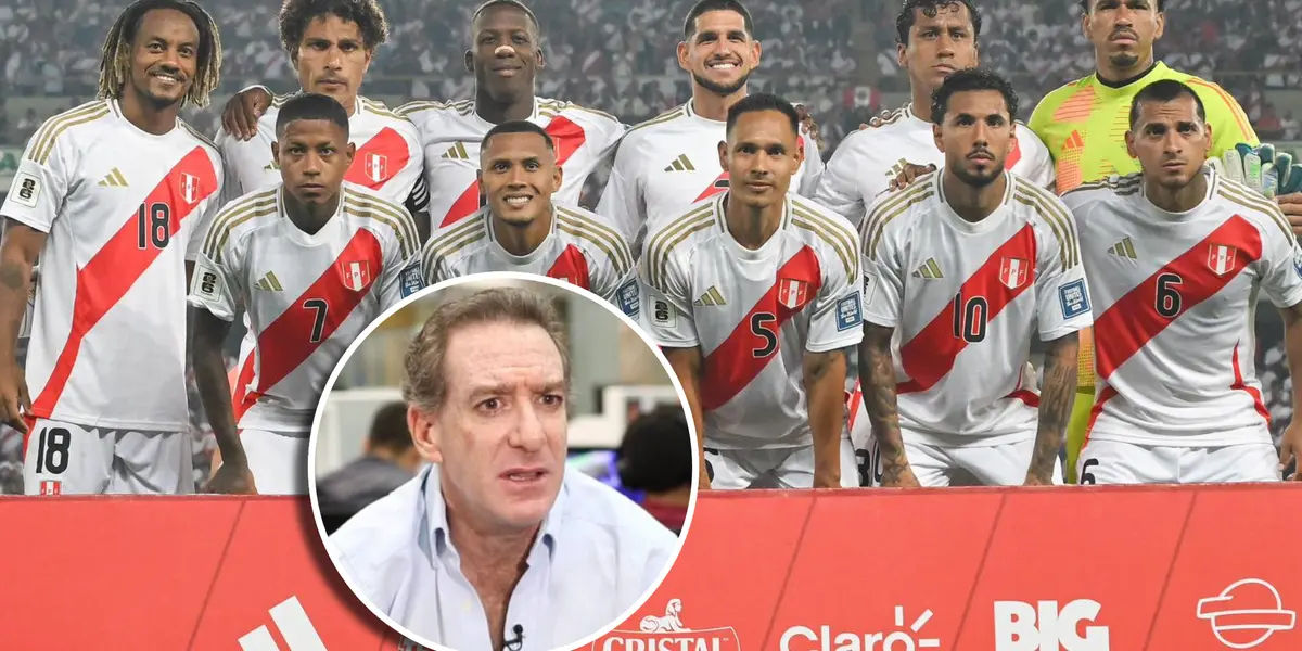 Selección Peruana y Eddie Fleischman (Foto: Selección Peruana).