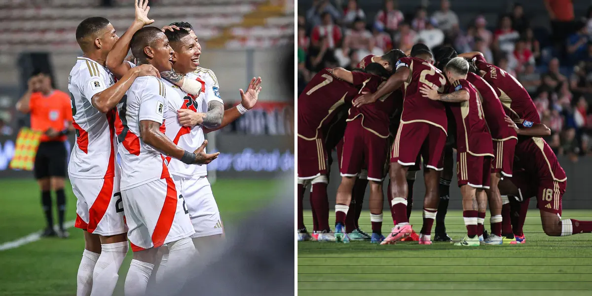 Selección Peruana y Venezuela (Foto: Selección Peruana y Venezuela).