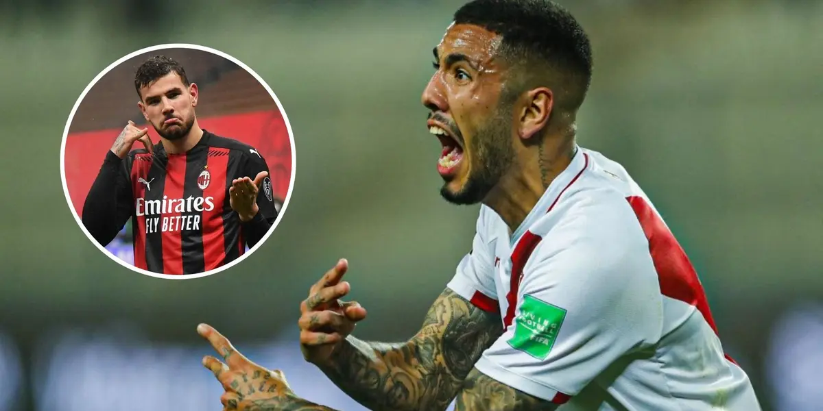 Sergio Peña - Theo Hernández (Foto: La Bicolor)