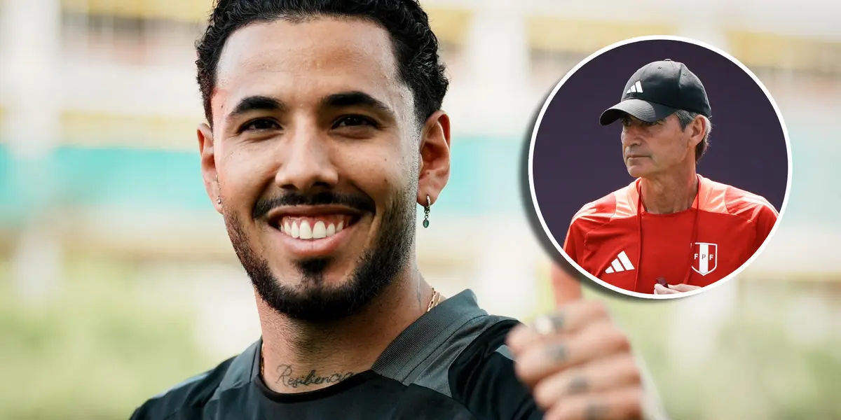 Sergio Peña y Óscar Ibáñez (Foto: Selección Peruana).