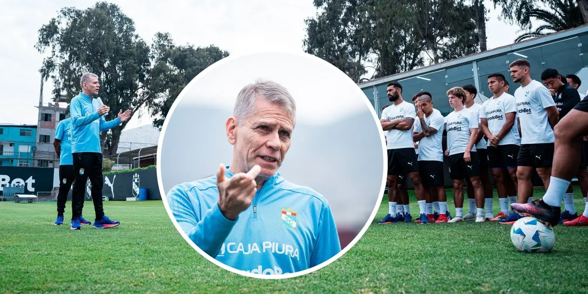 Sporting Cristal - Paulo Autuori (Foto: X de Sporting Cristal)