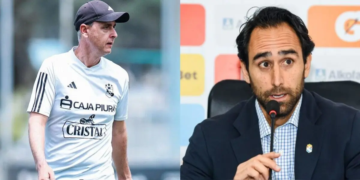 Tiago Nunes ofreció una conferencia de prensa tras la victoria de Cristal sobre Municipal en el Gallardo.