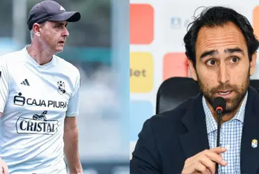 Tiago Nunes ofreció una conferencia de prensa tras la victoria de Cristal sobre Municipal en el Gallardo.